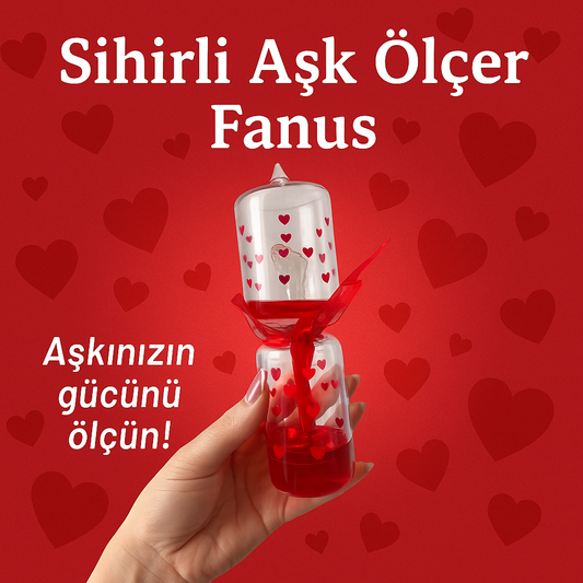 Sihirli Aşk Ölçer Fanus